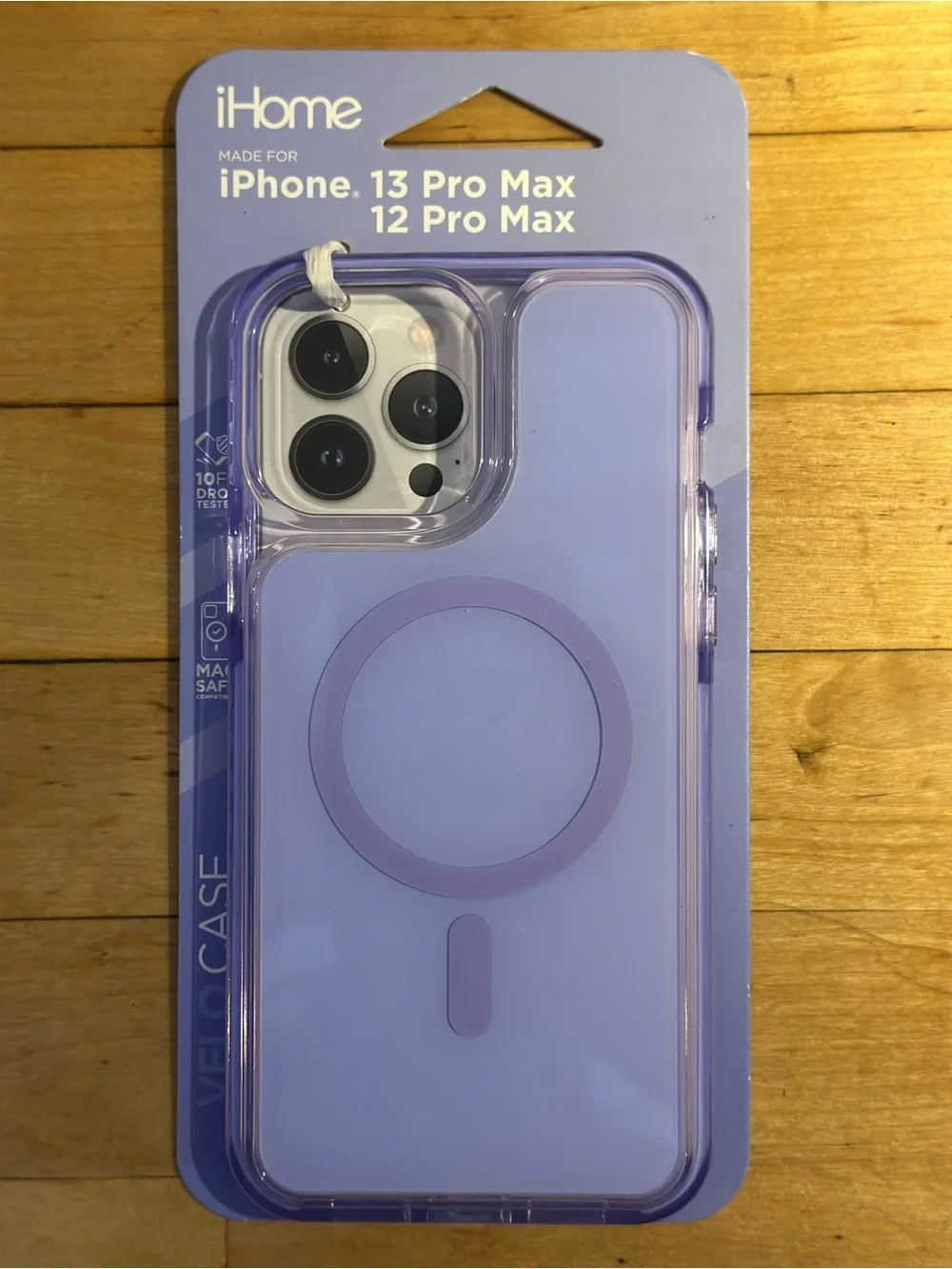 iHome Lavender MagSafe-Compatible Case for iPhone 13 Pro Max / 12 Pro Max